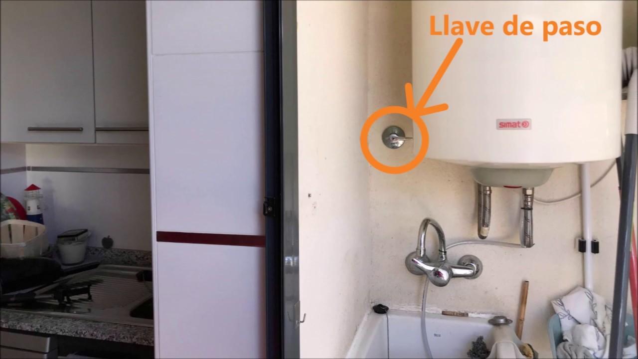 Dónde está la llave de paso del agua en una casa? - : Puertas  de cochera y portones automáticos